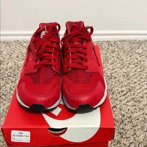 Nike Red Running Sneakers